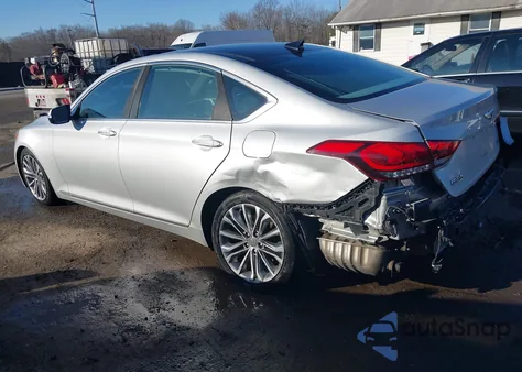 2015 Hyundai Genesis 3.8 из США, поврежденный, VIN KMHGN4JE2FU038554